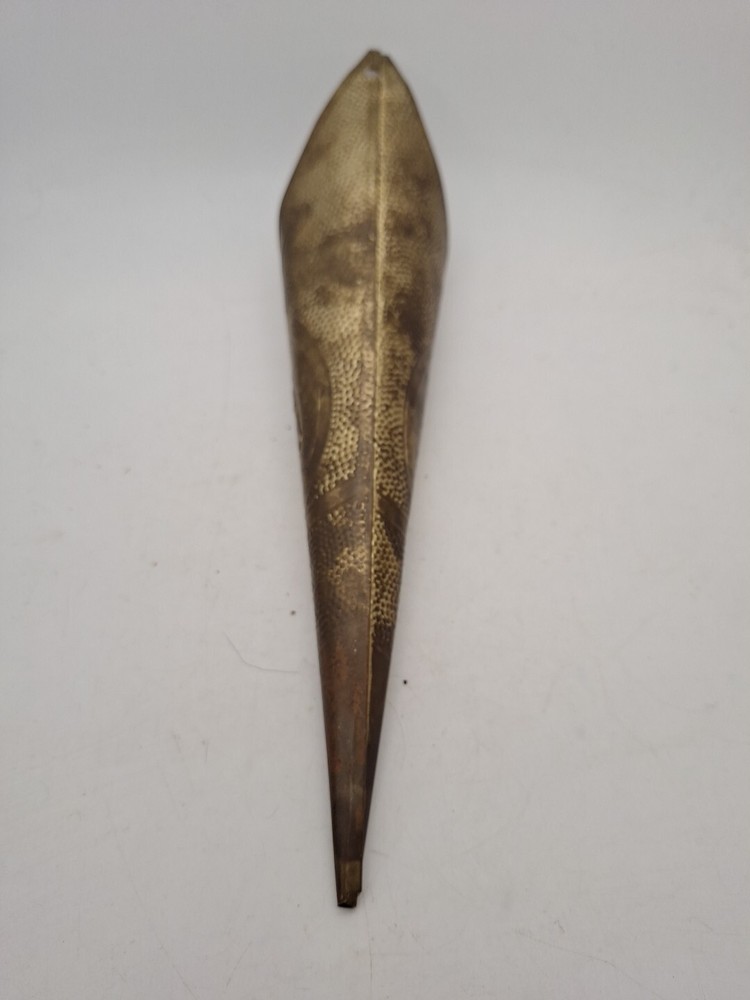 Vintage Brass Wall Pocket Match Stick Holder