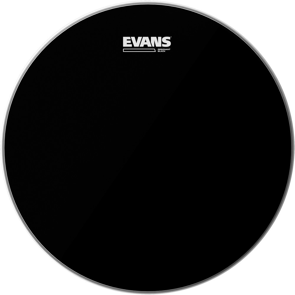 Evans Resonant Black Tom Drumhead 14 in.