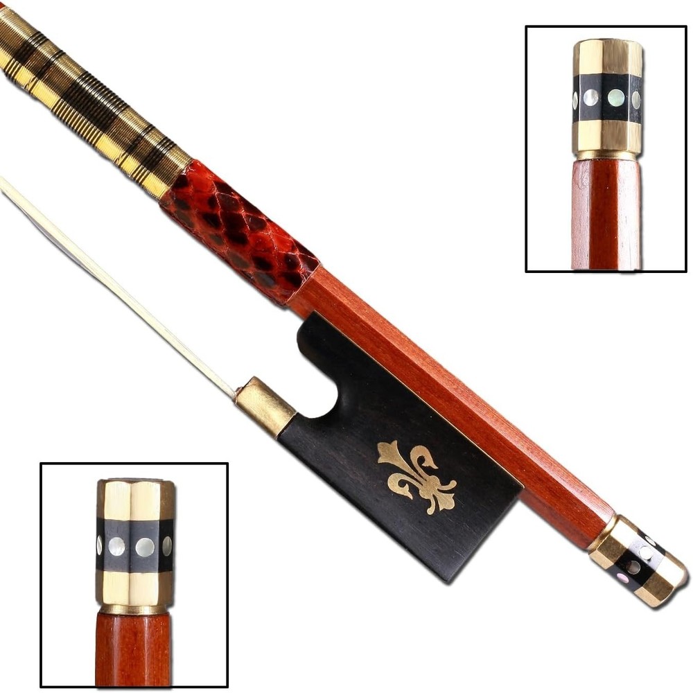 Master 4/4 Full Size Pernambuco Violin Bow – Professional Handmade Concert Grade
