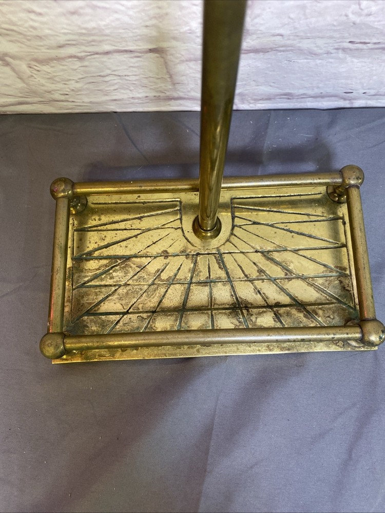Solid Brass Fireplace Tool Set Shovel Fire Poker and stand