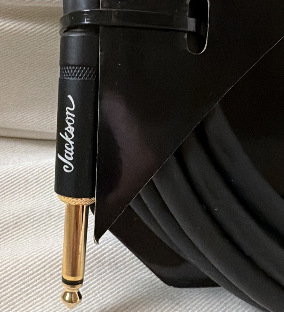 Jackson High Performance Cable - Black 21.85' (6.66 m) Angle End