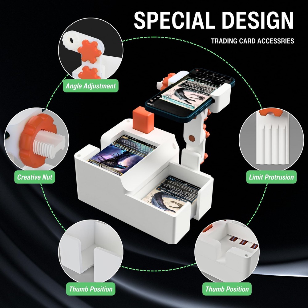 Card Scanner Pro: Advanced Automatic & Slinger for MTG/TCG White