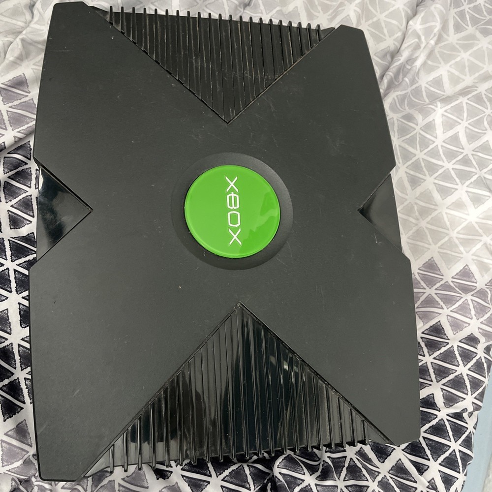 Original Working Microsoft XBOX Video Game Console Only Tested And Working
