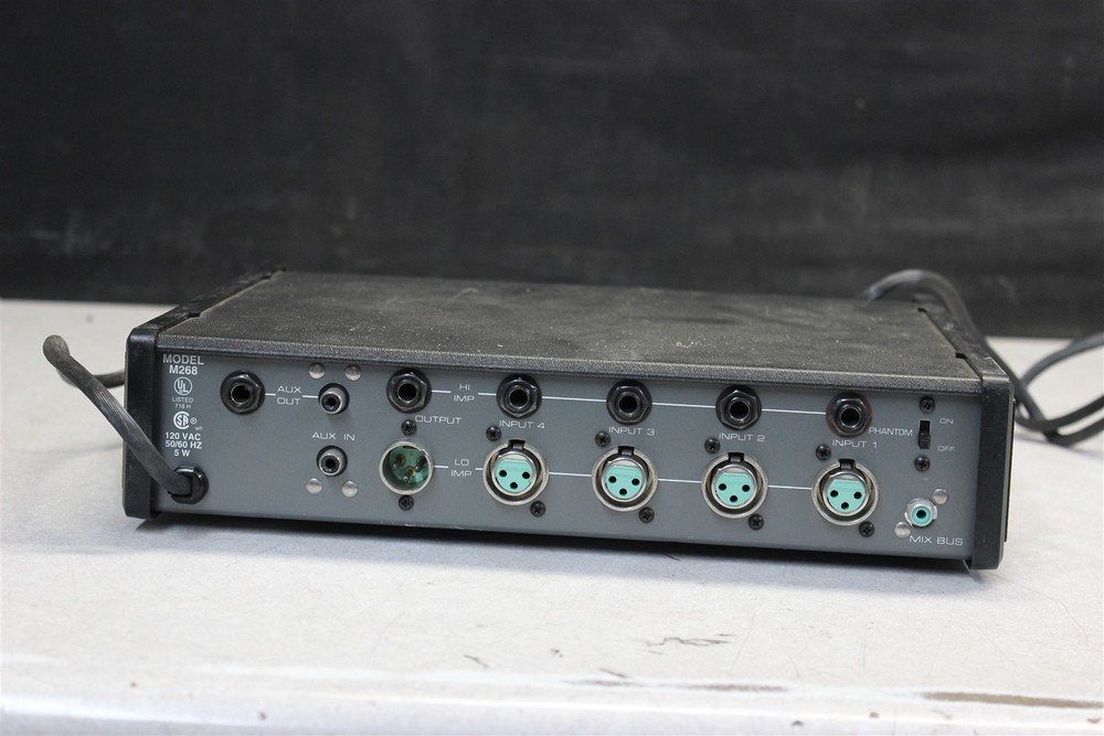 Shure M268 4-Channel Professional Microphone Mixer