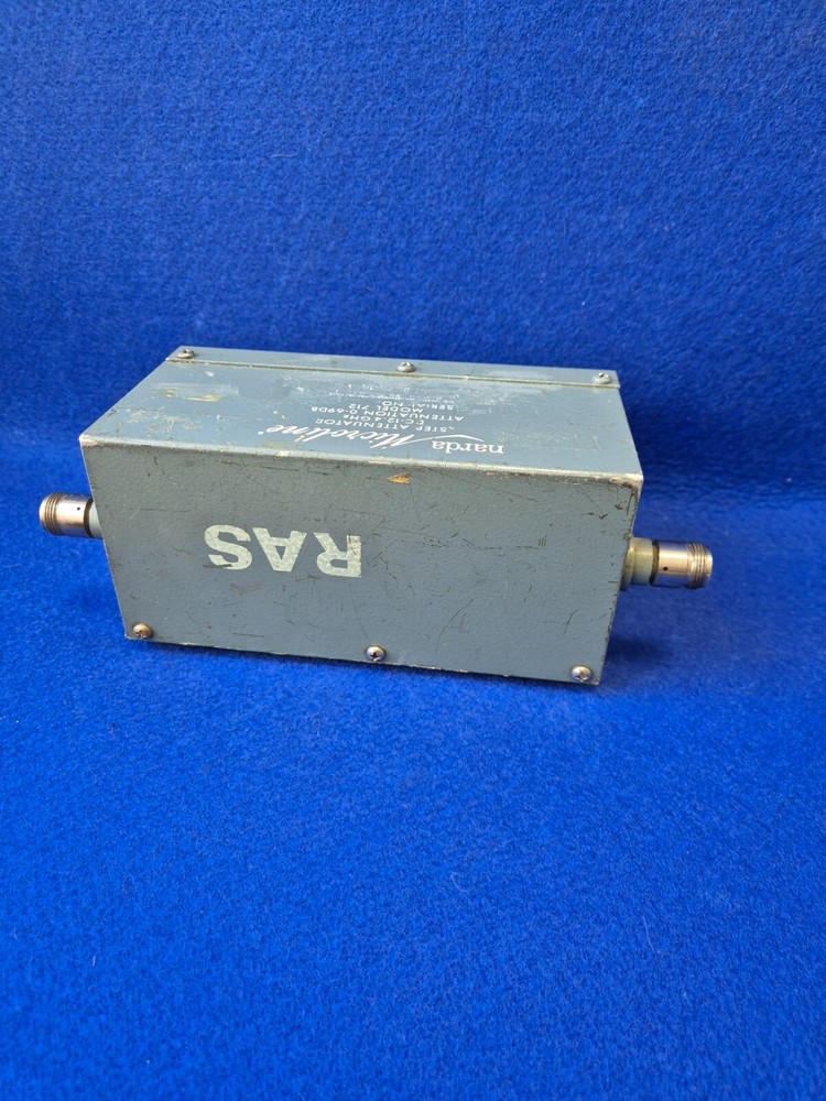 Narda Microline 712 Step Attenuator 0-69dB DC-12.4GHz