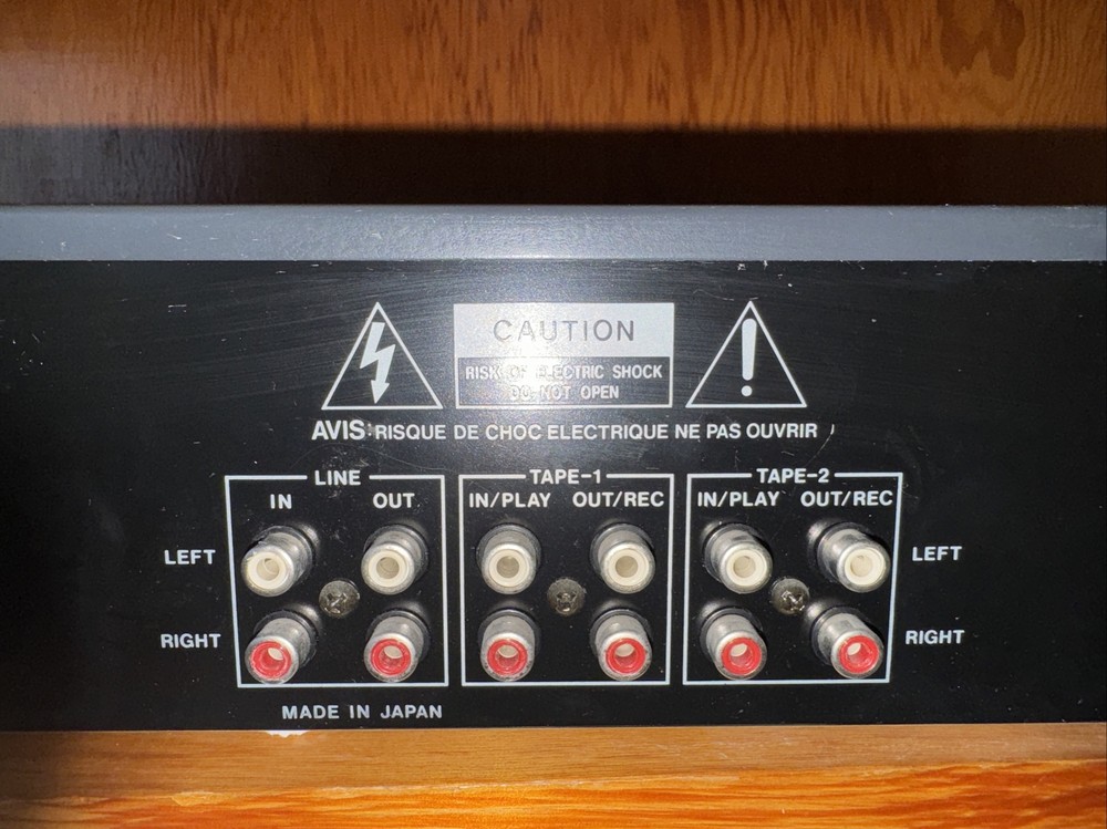 VINTAGE BSR Model EQ-3000 Stereo Frequency Equalizer Spectrum Analyzer-Tested