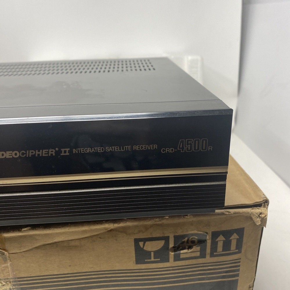 panasonic crd-4500r Integrated satellite receiver With Box Rare