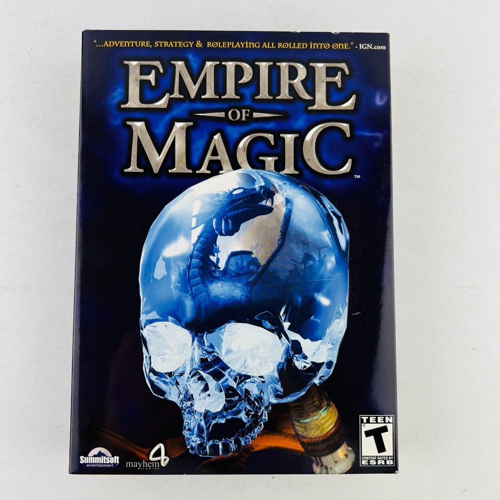 Empire Of Magic PC CD Software Game Sealed New