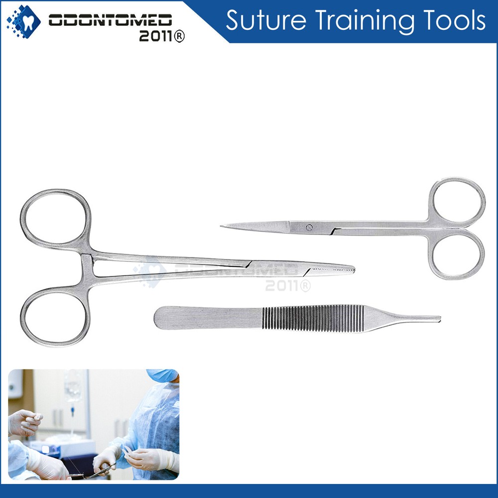 Sterile Mixed Sutures Training Tools - First Aid Emergency Practice, Tactical
