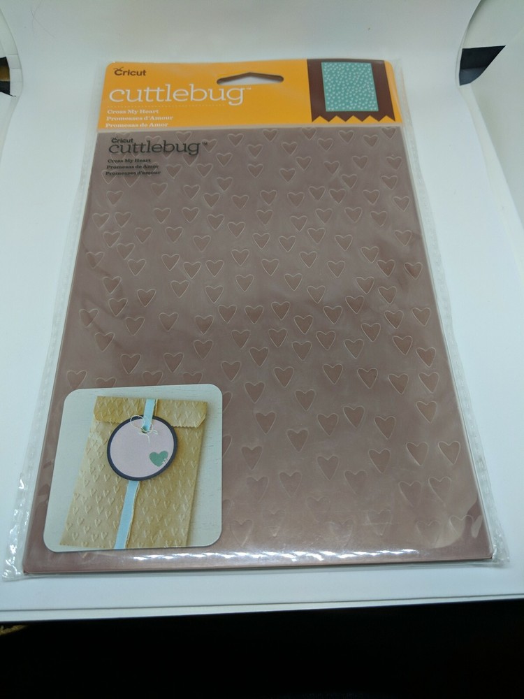 Cricut Cuttlebug Embossing Folders, 6 to choose from.