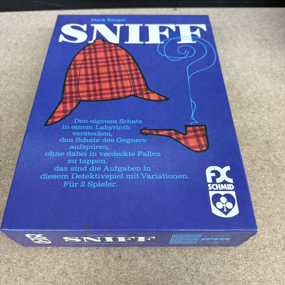 SNIFF Board Game by Mark Berger SPIEL FDC Schmid