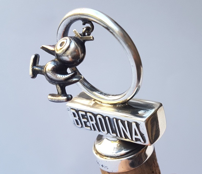 Berolina Berlin Silver Cork Stopper AL735