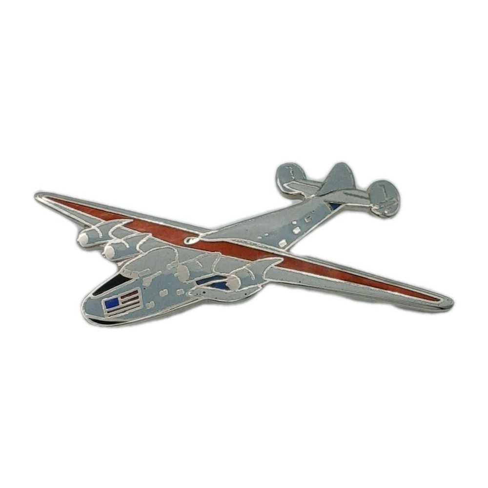 Boeing 314 Clipper Plane Lapel Pin Pinback Badge