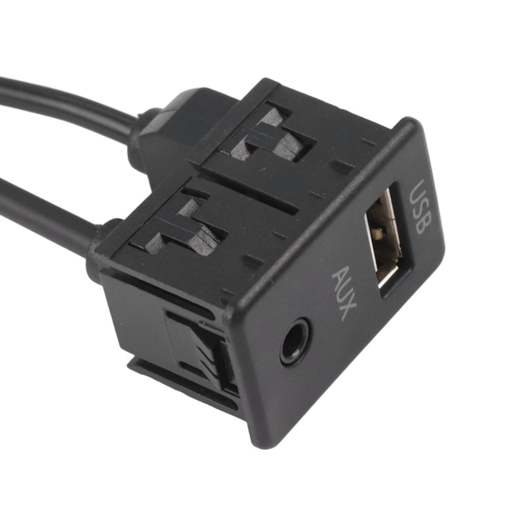 Flush Mount AUX USB Connection for Cars and RVs Easy Installation Solution