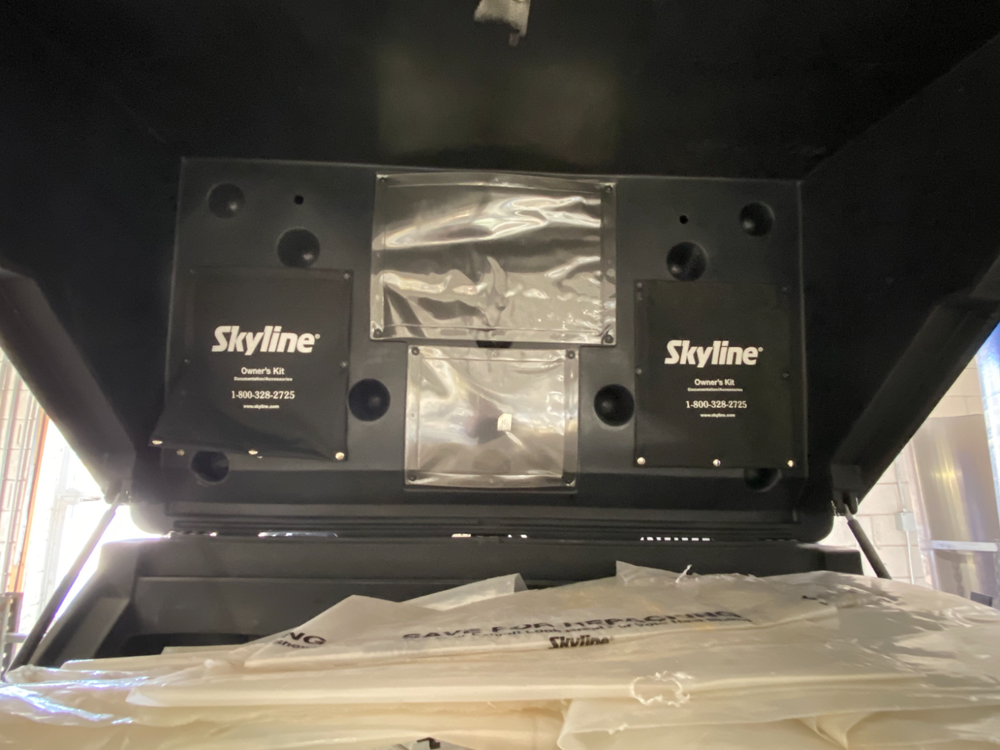 Collapsible Truss System by Skyline includes 2 large Bins