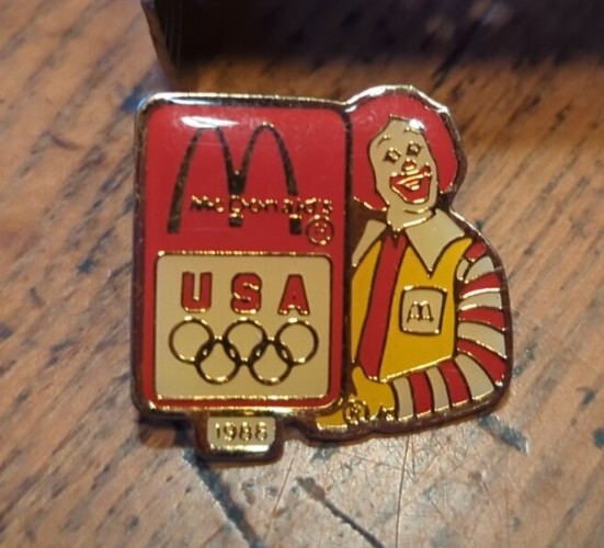 Vintage McDonald's Pin