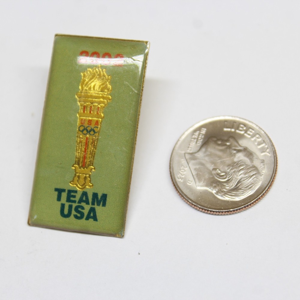 Olympics Team USA 2002 Torch Lapel Pin