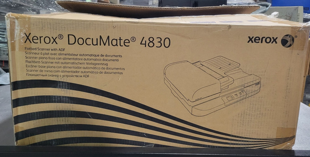 Xerox DocuMate 4830 Flatbed Scanner Simplex/Duplex-RECONDITIONED