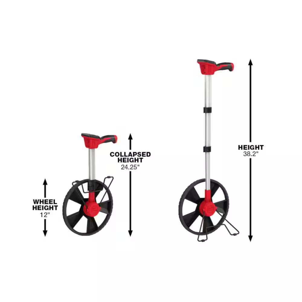 12 In. Digital Measuring Wheel