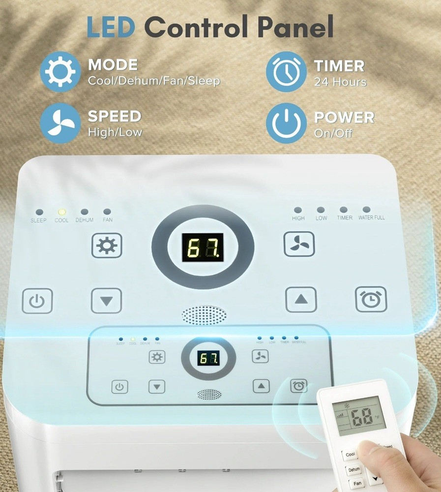 Portable Wireless Air Conditioner Unit