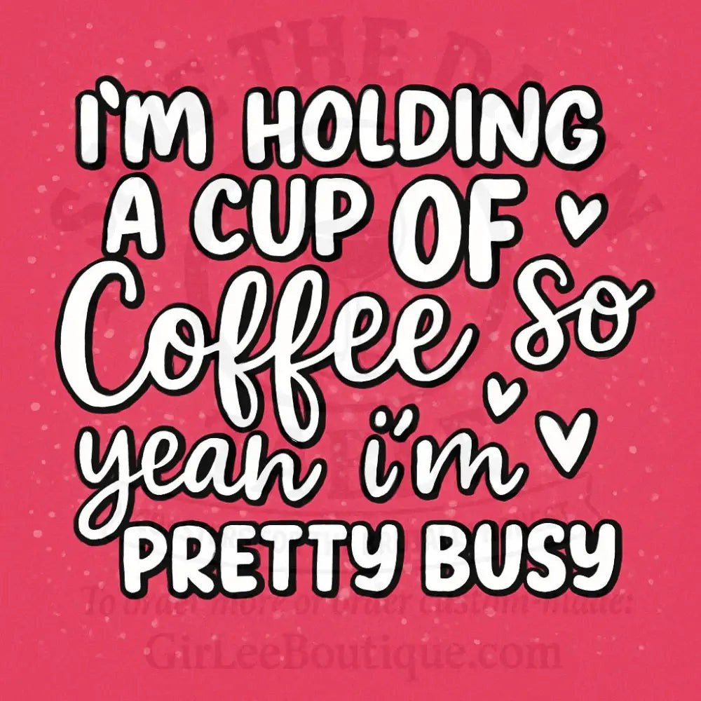 Handmade Coaster: Booked, Busy, and Brewed