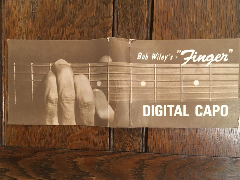 Bob Wiley “Digital” Finger Capo