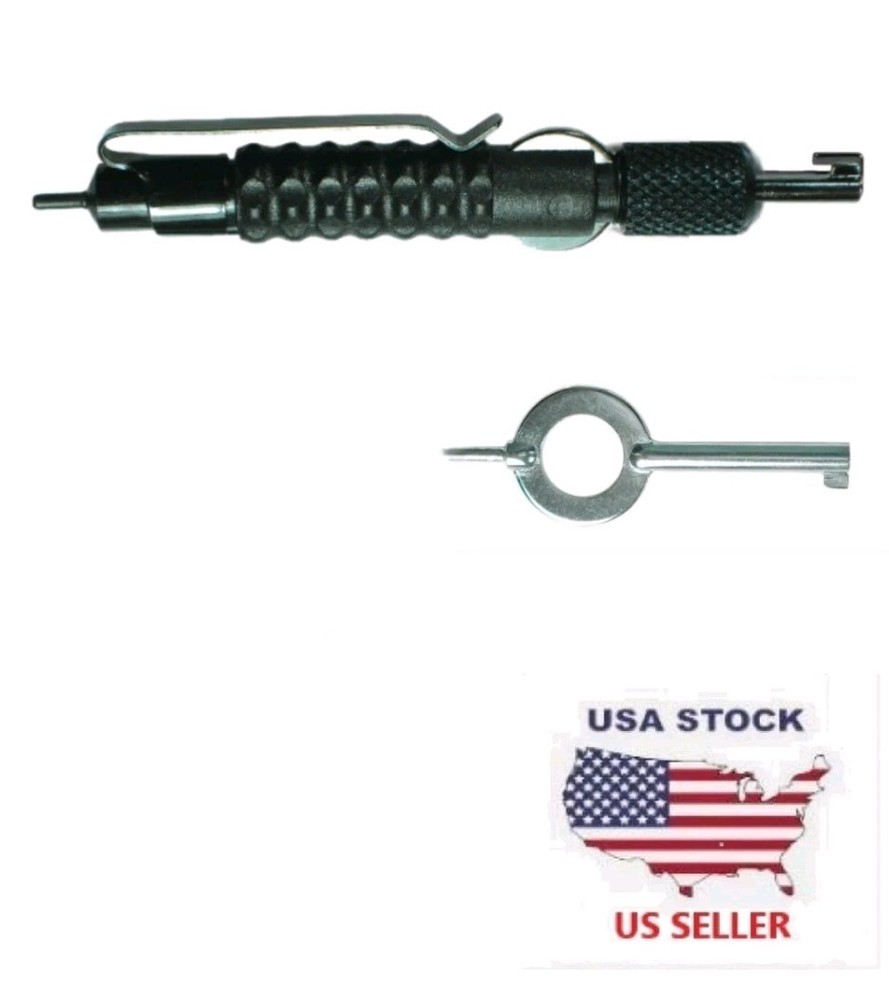 Pen Clip Extended Maximum Security Handcuff Key & Standard Key Pack