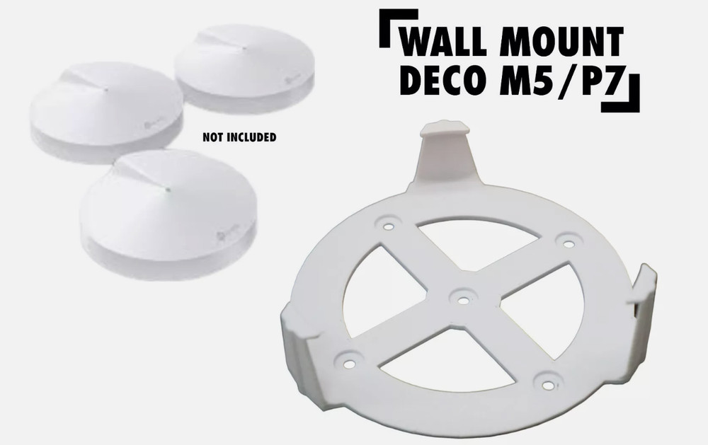Wall Mount Ceiling Mount Bracket Holder for TP-Link Deco Mesh M5 & P7 Wifi Mesh