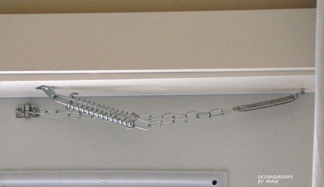 Chain Door Retainer With Spring