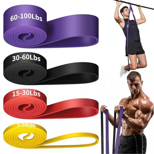 Resistance Band, Pull Up Bands, Pull Up Assistance Bands, Workout 0.3-1.3in