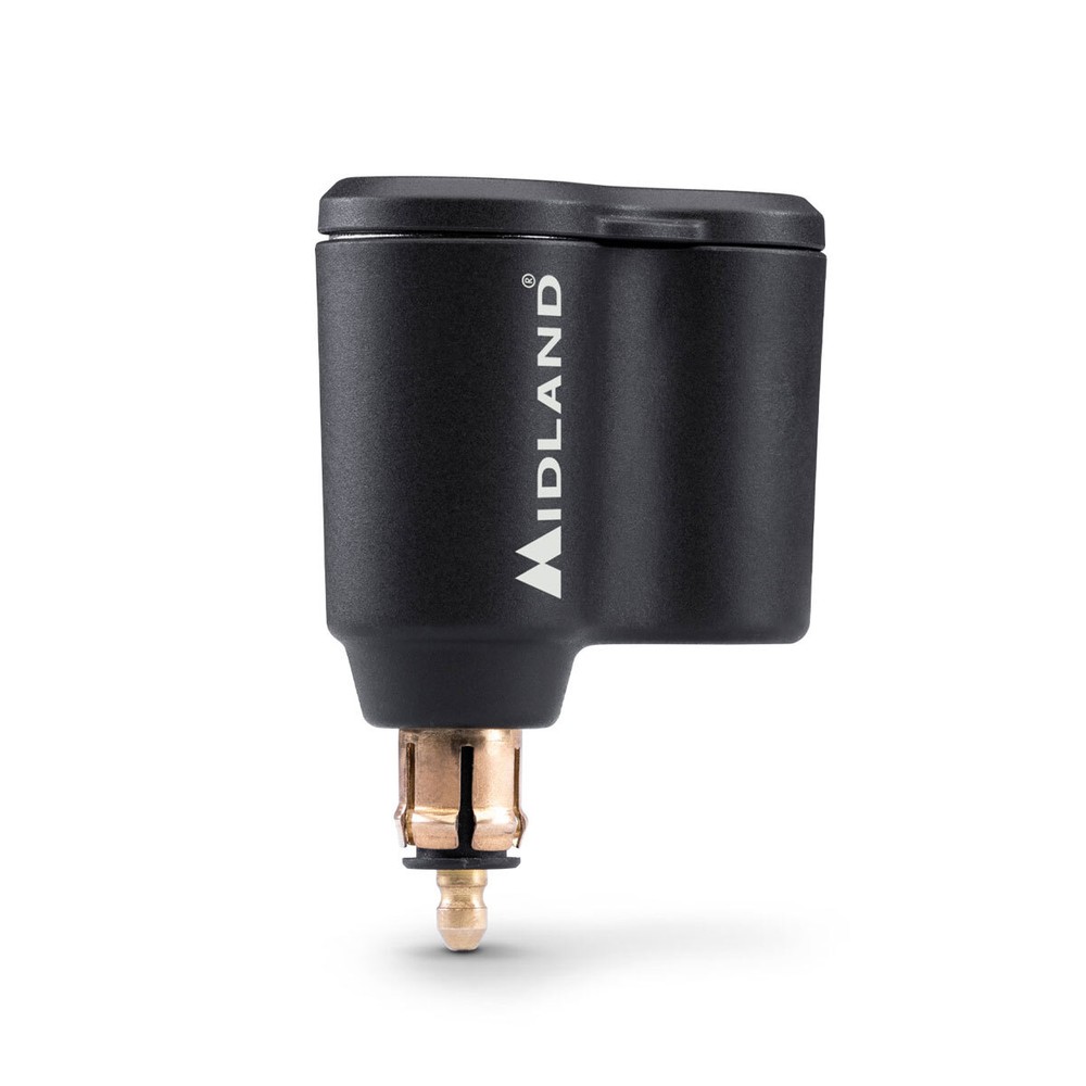 Mini DIN Type Adapter for BMW MIDLAND Cigarette Lighter 12/24V USB Socket and Type C