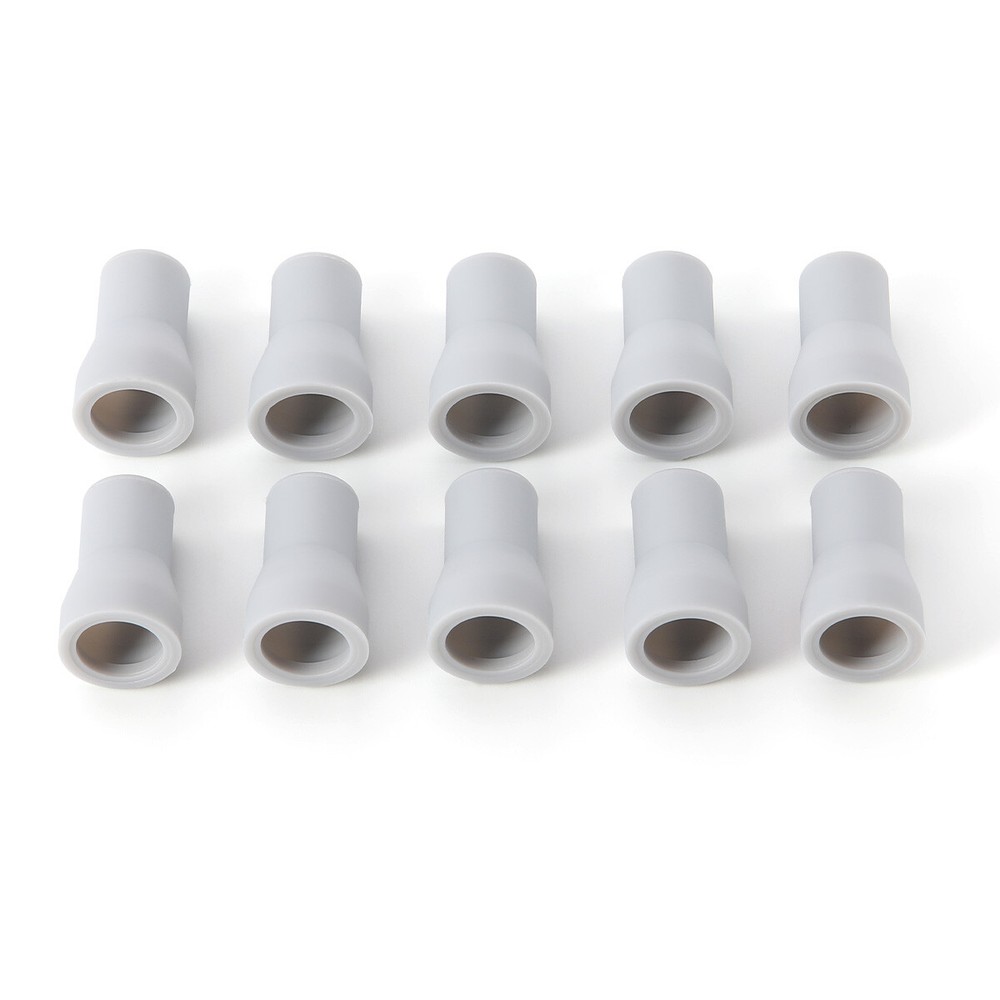 Dental Saliva Ejector Strong Suction Rubber Snap Tip Adapter Replacement 10pcs