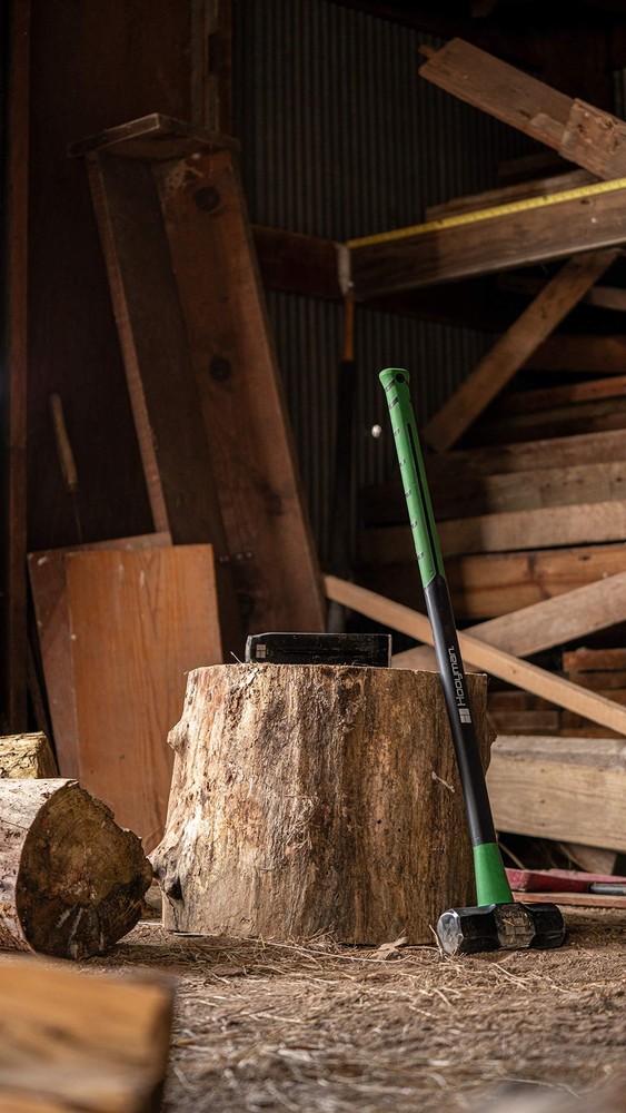 Splitting Wedge 5 Pound Log Splitter Tool with Heavy Duty Construction, and D...