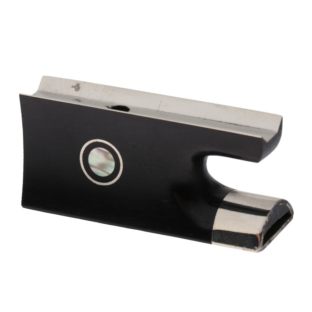 Replacement Violin Bow Ebony Frog with Screw