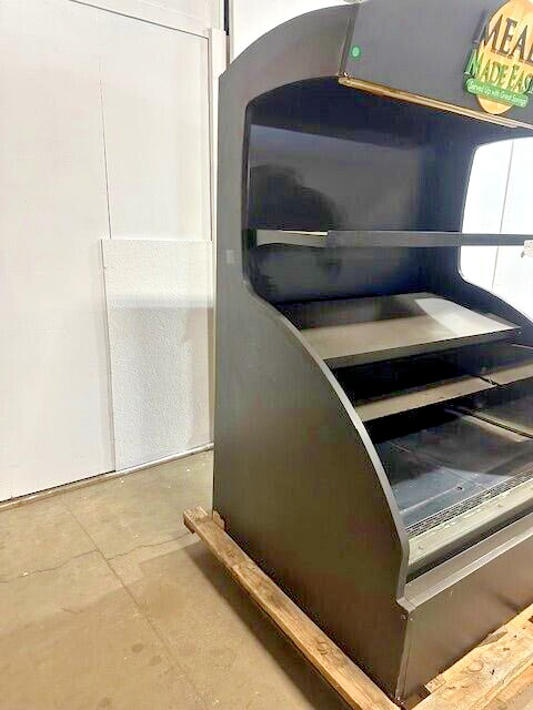"STRUCTURAL CONCEPTS" REFRIGERATED LIGHTED VERTICAL DUAL ZONE OPEN DISPLAY CASE
