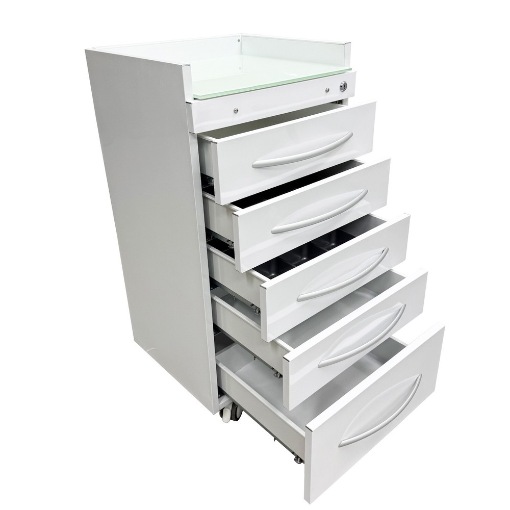 17.7"*15.7" Versatile ABS-Structured Office Side Cabinet Home Side Cabinet wit