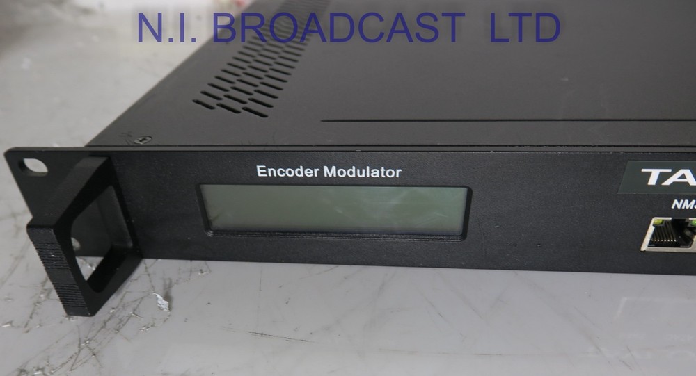 Taylor encoder modulator with 4x HDMI inputs, ASI in / out, RF in / out, mpeg4 e