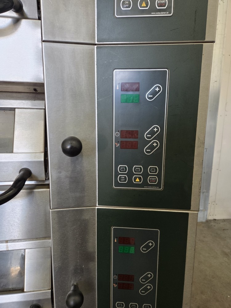 SVEBA DAHLEN DC-43 Modular Deck Oven 4 decks WITH STEAM INJECTION