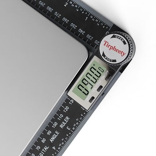 Third Generation Protractor Angle Finder, Digital Angle Ruler with 7Inch/200Mm,