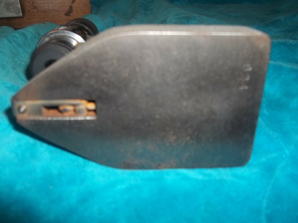 Vintage Moran Instruments Microscope in original wood box