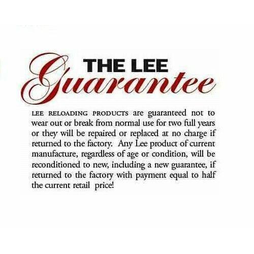 Lee Precision .458 Sizing Kit ( NO LUBE) # 91682 New!