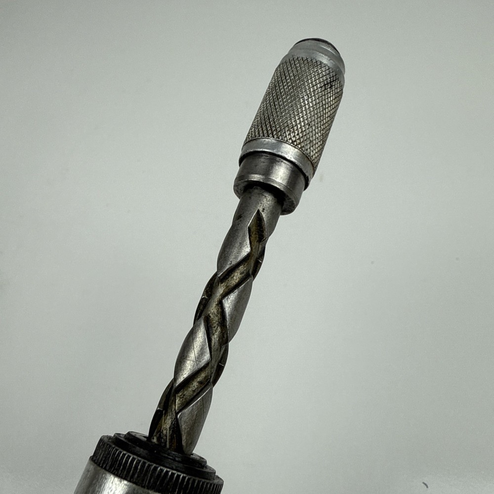 Push Drill, Great Neck, 97A, With Six bits, Vintage