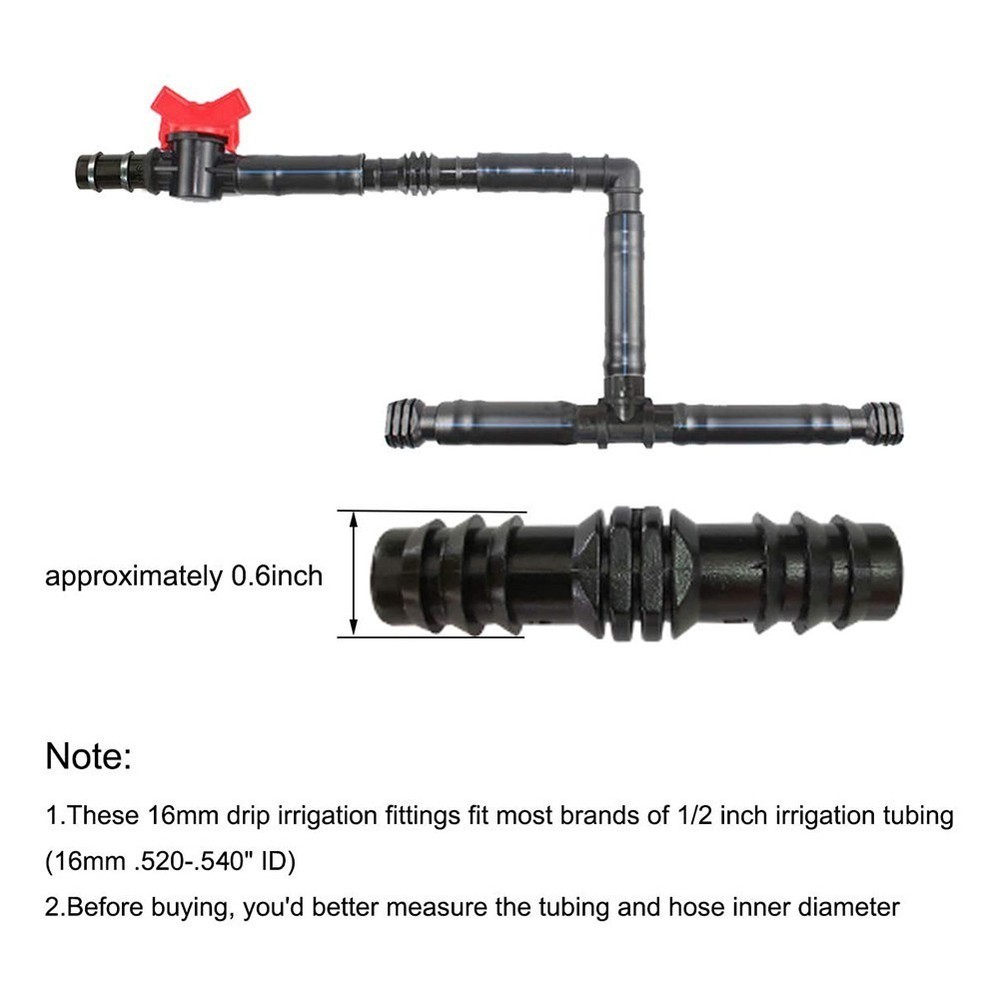 Must Have Drip Irrigation Barbed Connectors for Efficient Watering System