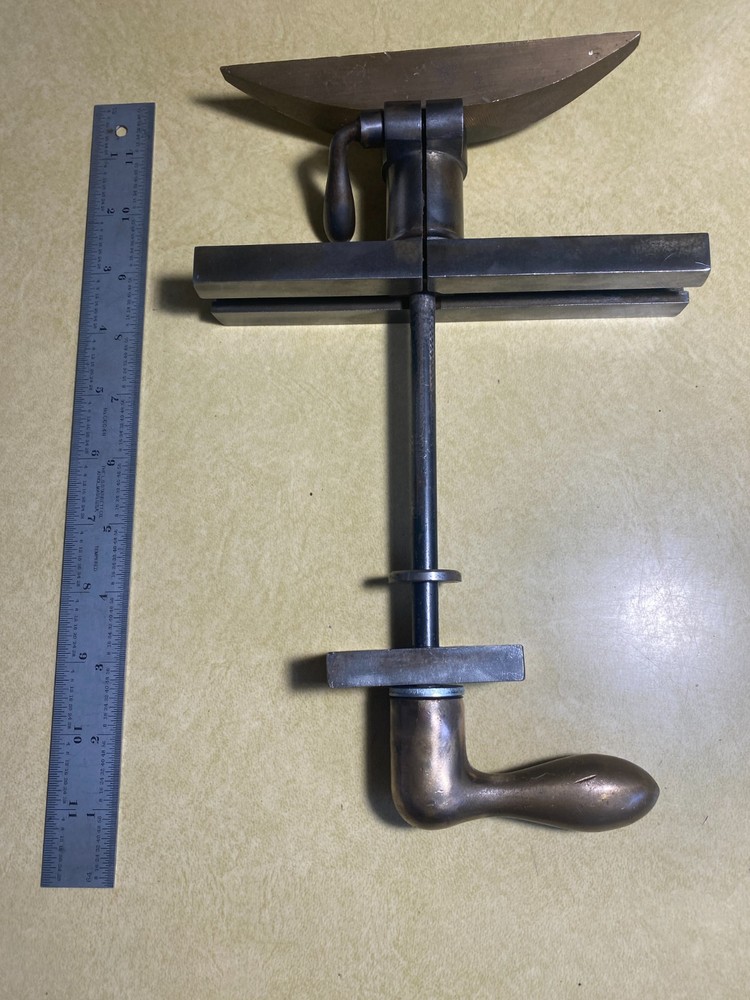 6" 5/8" Post Universal Brass Adjustable Lathe Tool Rest Unmarked Craftsman Delta
