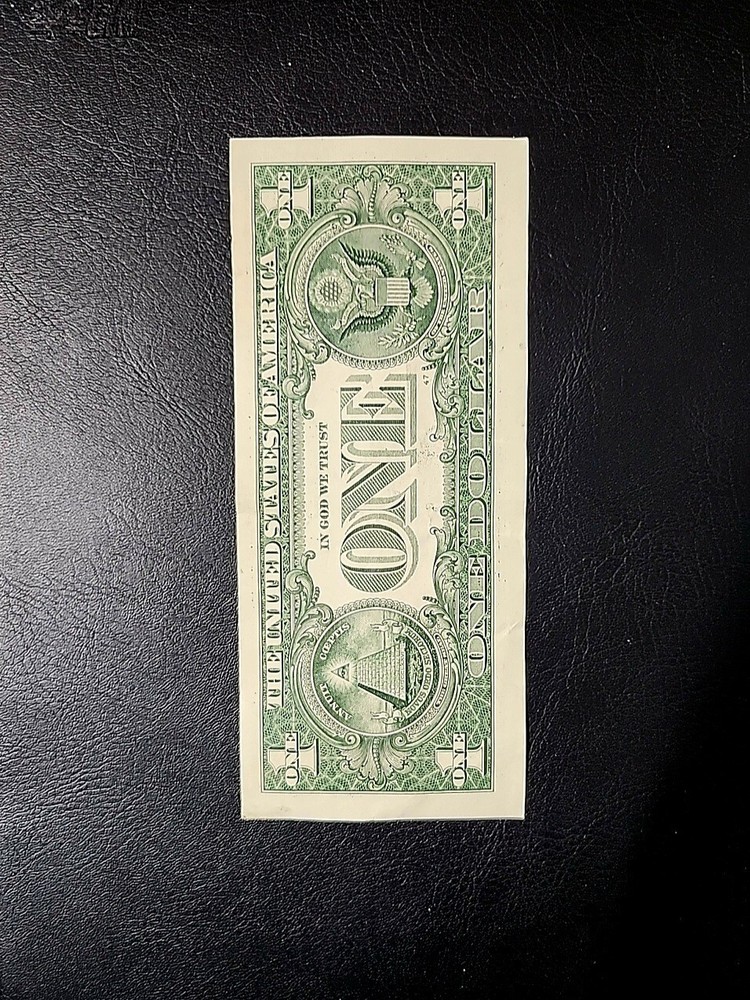 ERROR OFF CENTER / MISS PRINT $1 NOTE