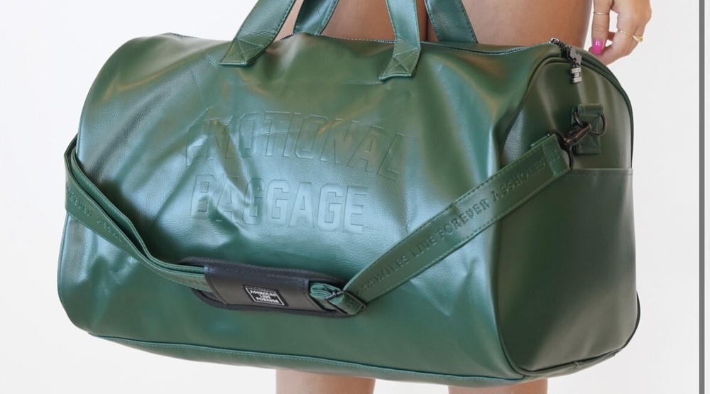 ASSHOLESS LIVE FOREVER Duffle Bag