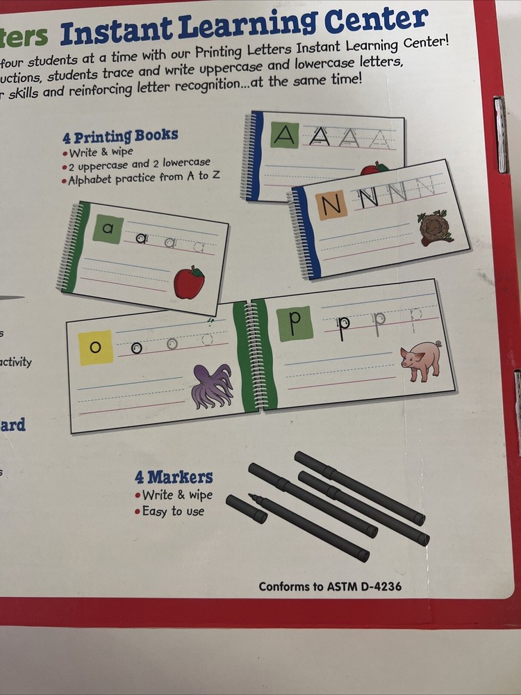 Lakeshore Printing Letters Instant Learning Center