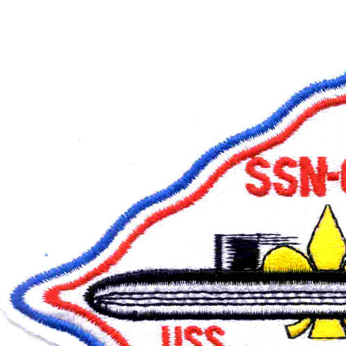 SSN-689 USS Baton Rouge Patch