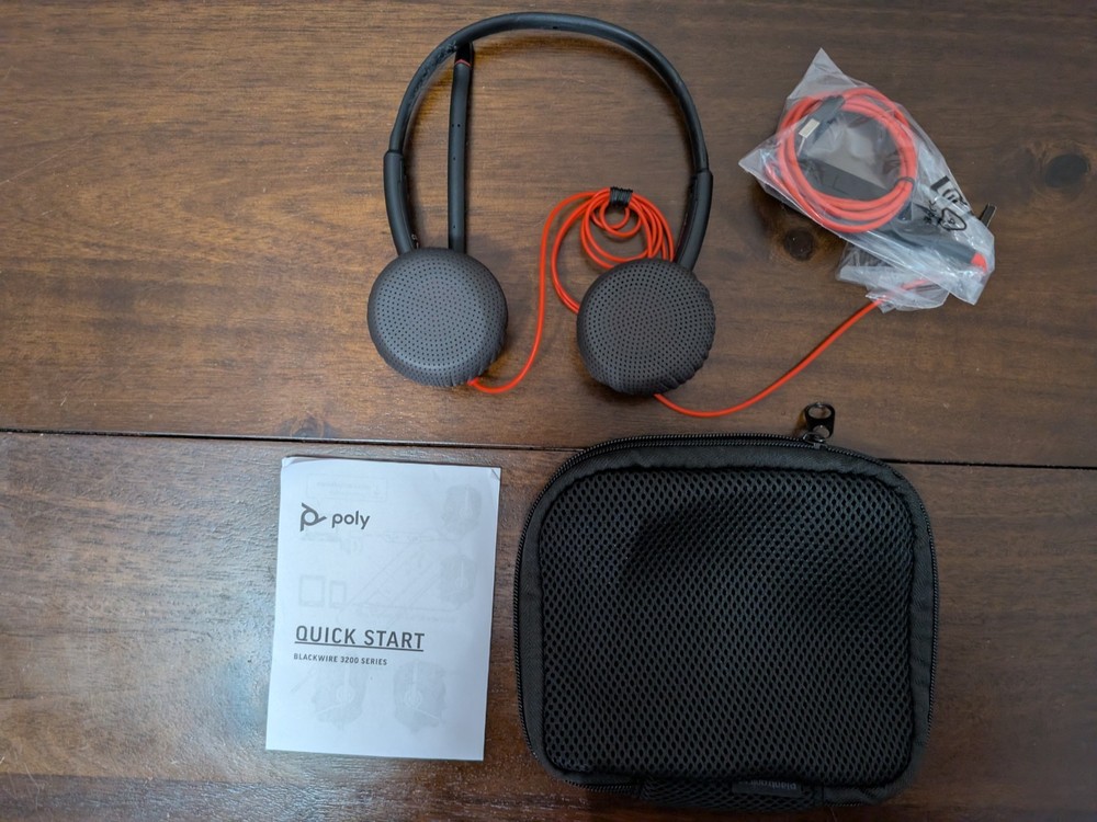 Plantronics Blackwire C3225 USB-A Headset - Bulk Packaging