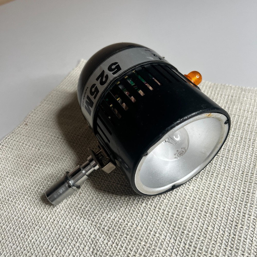 Vintage PRINZ 525M Studio Flash Head w/ Reflector & Mount